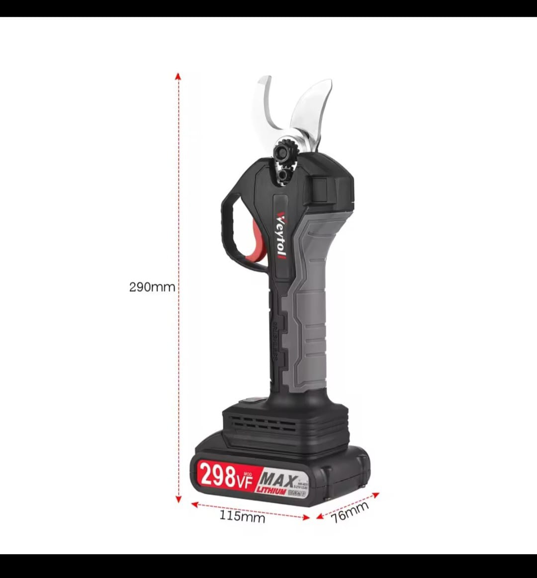 Tijeras de Podar Eléctricas Inalámbricas de 21V - Imagen 2