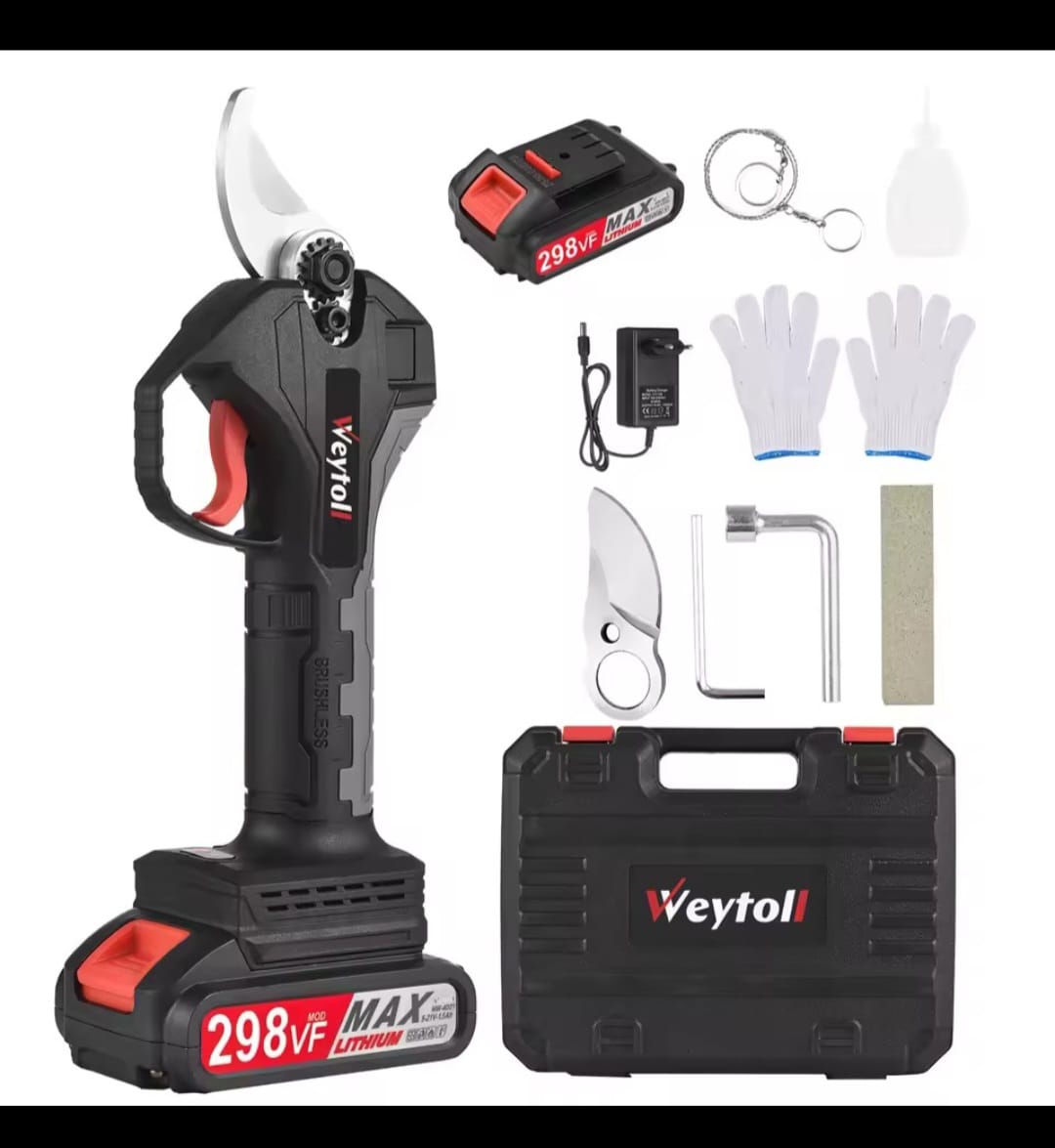 Tijeras de Podar Eléctricas Inalámbricas de 21V