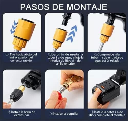 Hidrolimpiadora Inalámbrica Profesional - Imagen 3